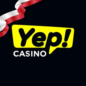Logo Yep Casino widoczne nad powiadomieniem o weryfikacji adresu e-mail, zachęcającym użytkownika do sprawdzenia skrzynki i potwierdzenia konta.